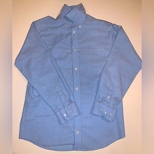 Light blue button-up flannel (used)